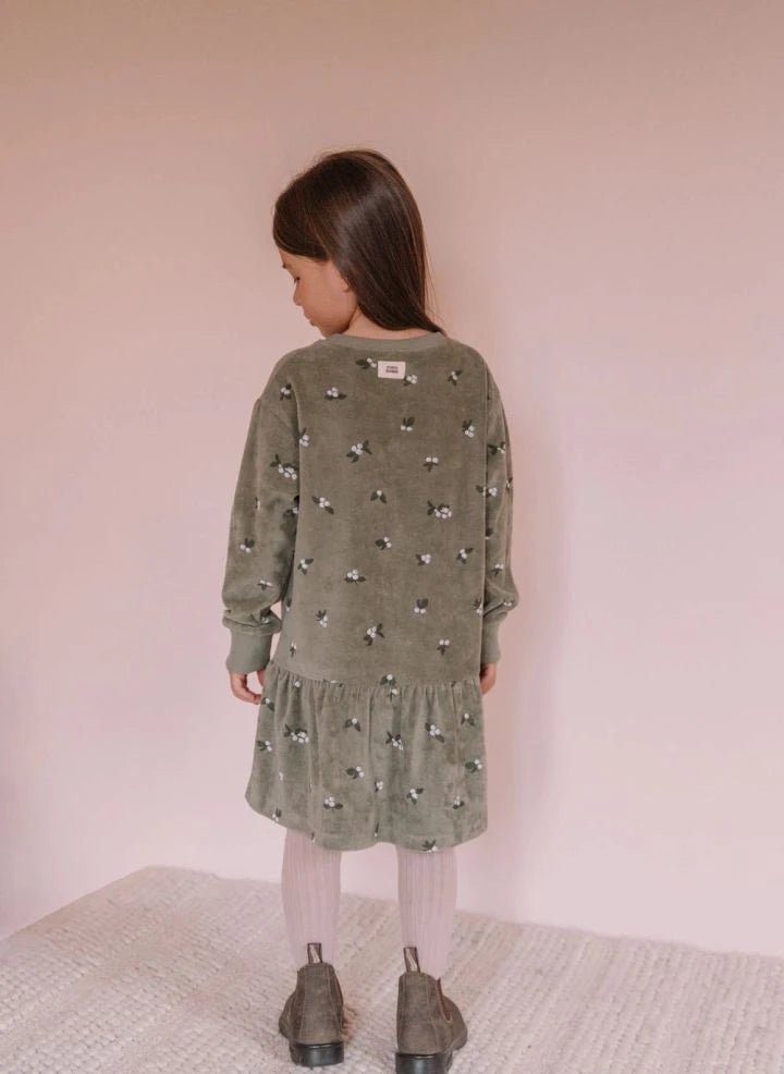 Studio Bohème - Chicas Gui Organic Cotton Velvet Dress