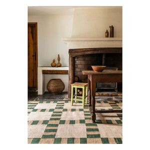 Layered - Late Breakfast Jute Rug, Evelina Kroon | Green