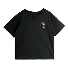Mini Rodini - Panther Organic Cotton T-Shirt | Black