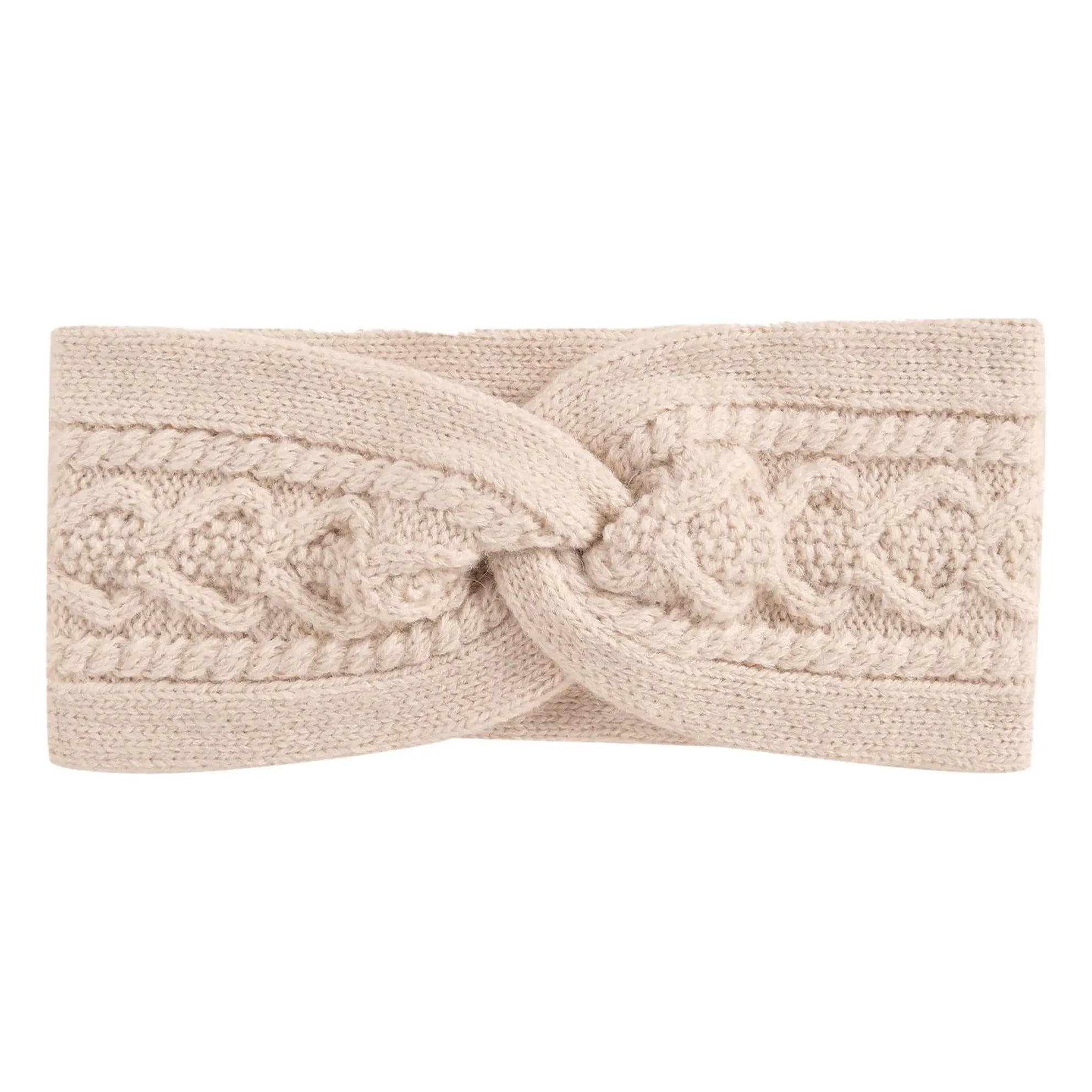 Louise Misha - Sidony Wool Headband | Cream