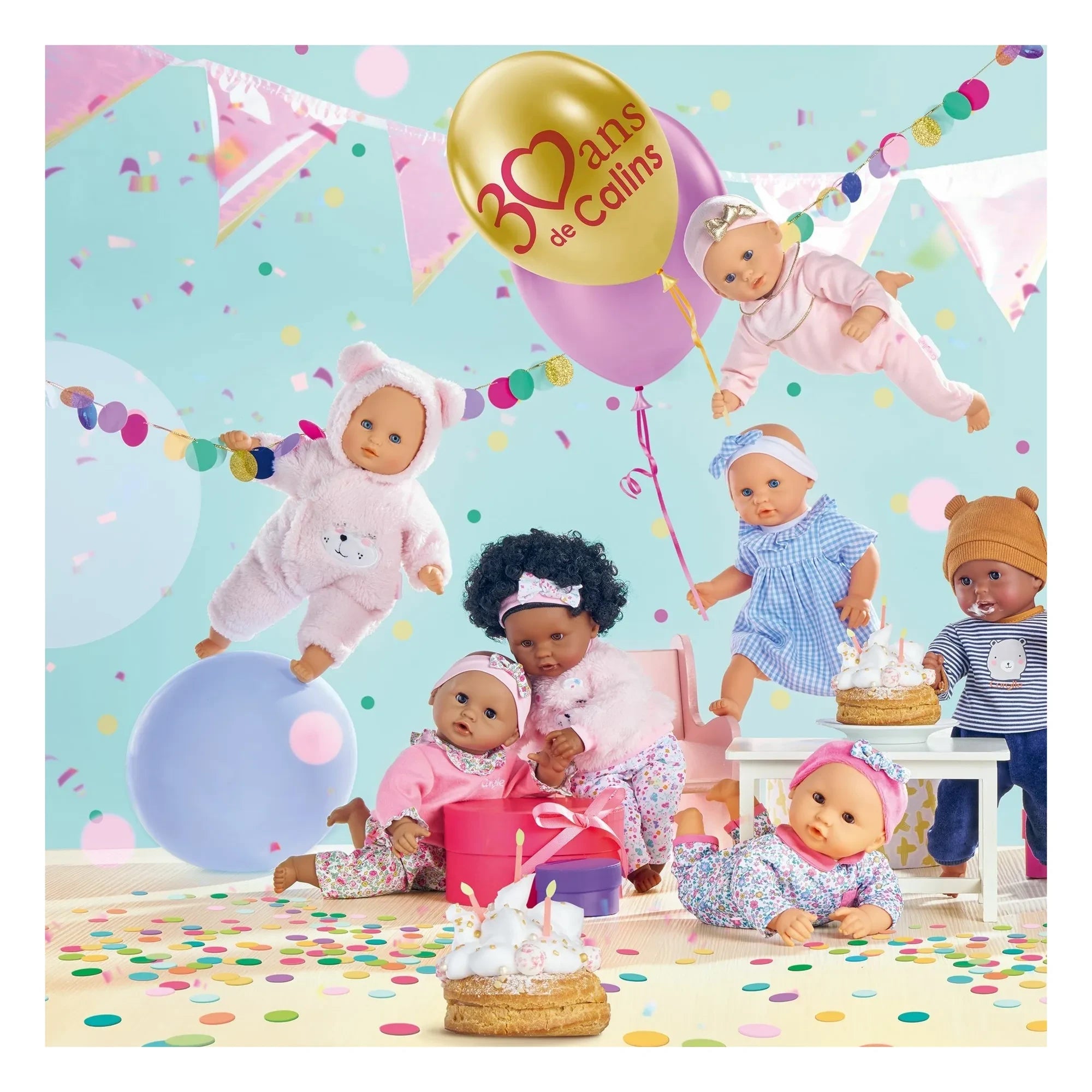 Corolle - My First Baby - Ourson d'Amour and Accessories | Light Pink