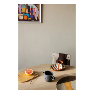 Ferm Living - Milu Porcelain Cup and Saucer | Red