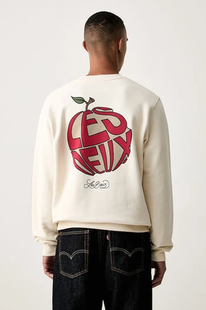 Les Deux kapüşonlu erkek pamuklu sweatshirt Orchard