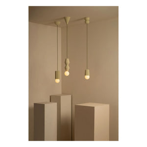 Schneid Studio - Stucco 2 ceramic pendant | Pistachio green