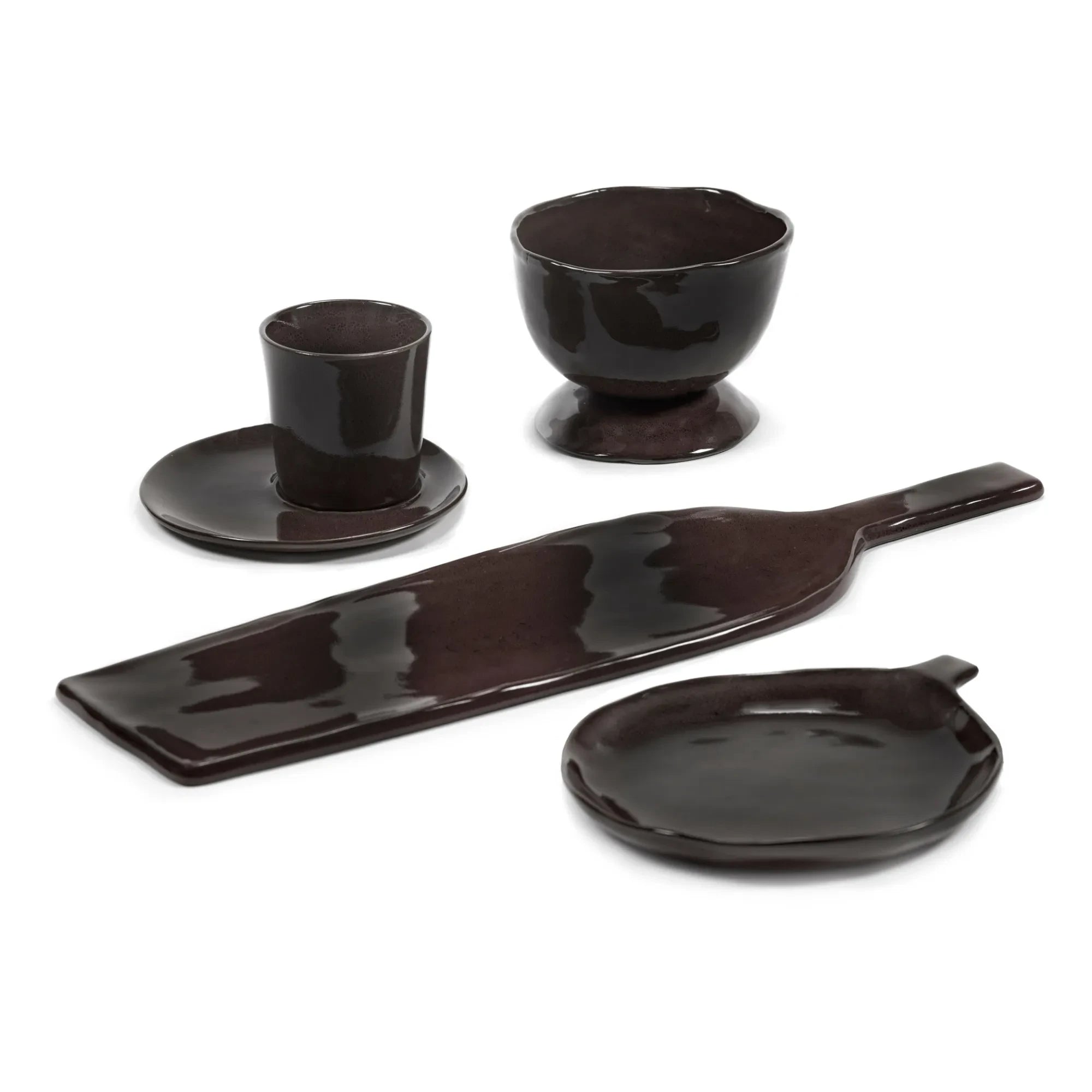 Serax - Serving Plate La mère | Ebony