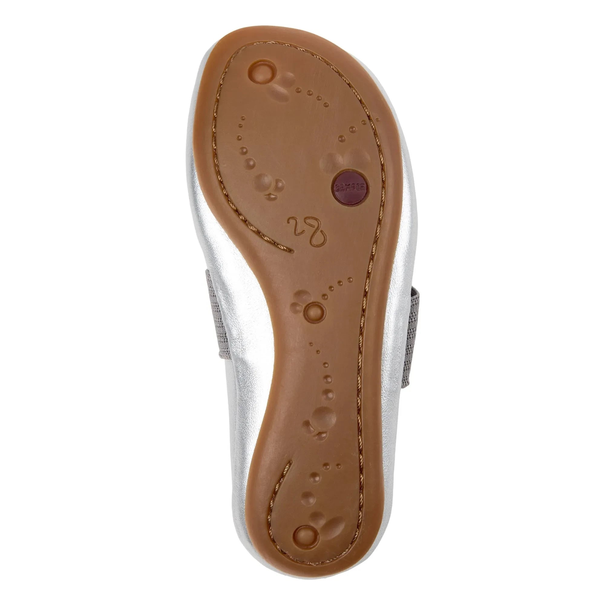 Camper - Right-Side Ballerinas | Silver
