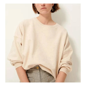 Sessùn - Oversize Chebbi sweatshirt | Ecru