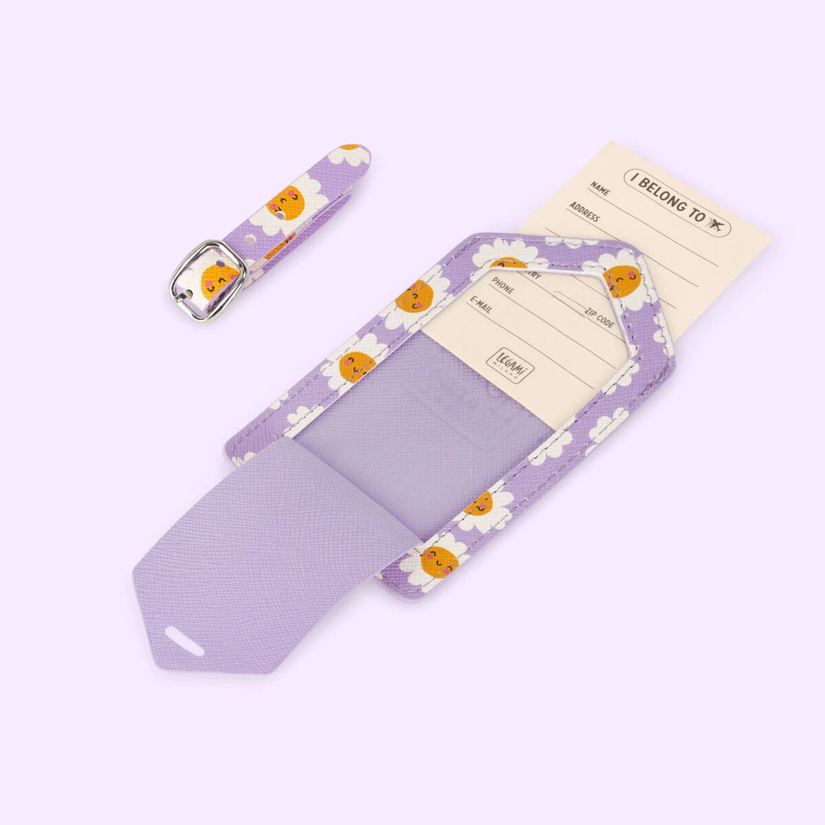 Legami - Daisy Luggage Tag