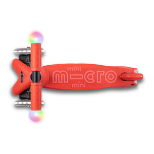 Micro - Mini 3'ü 1 Arada LED Scooter | Kırmızı