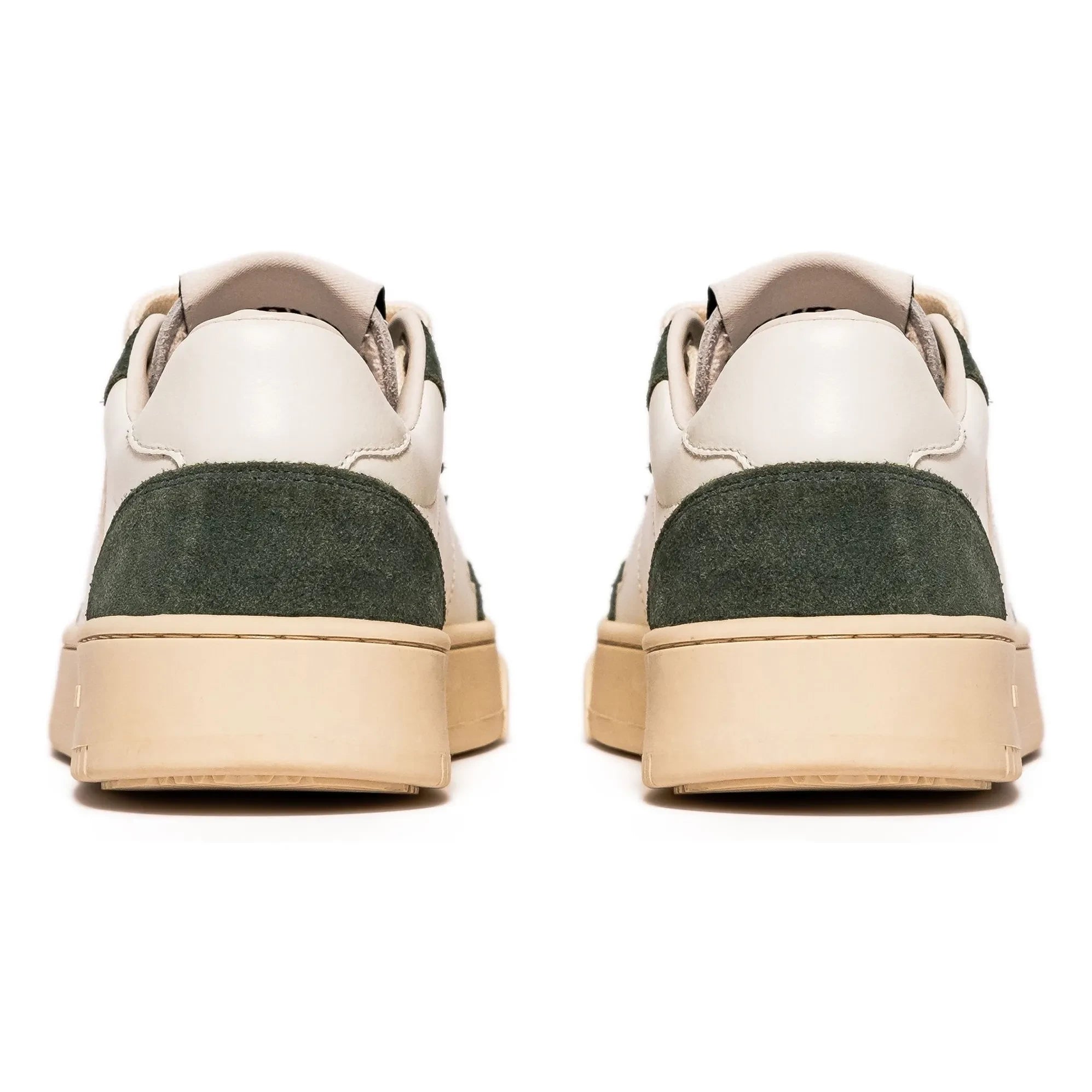 Bob Wolf - Legacy '76 Deri ve Süet Sneaker | Koyu yeşil