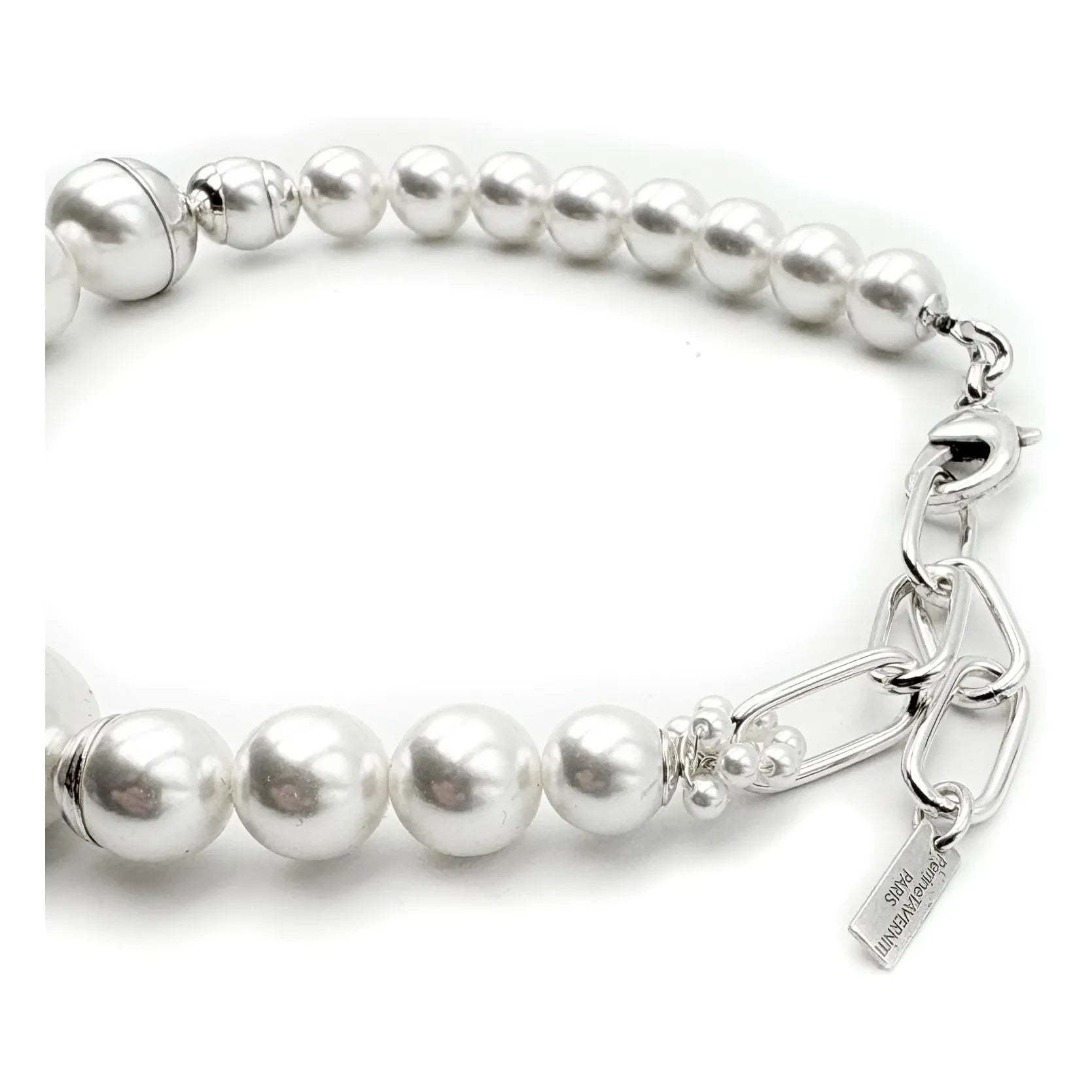 Perrine Taverniti - Montera Pearl Necklace | Silver
