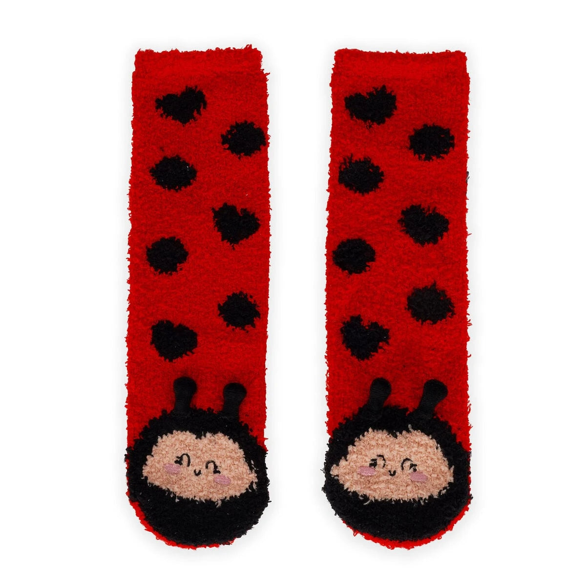 Legami - Non-Slip Ladybug Socks Adults - A Perfect Match!