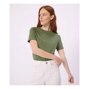 Petit Bateau - İkonik Organik Pamuklu Tişört | Haki
