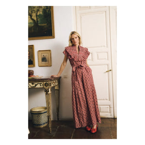 Maria de la Orden - Daytona Cotton dress | Red