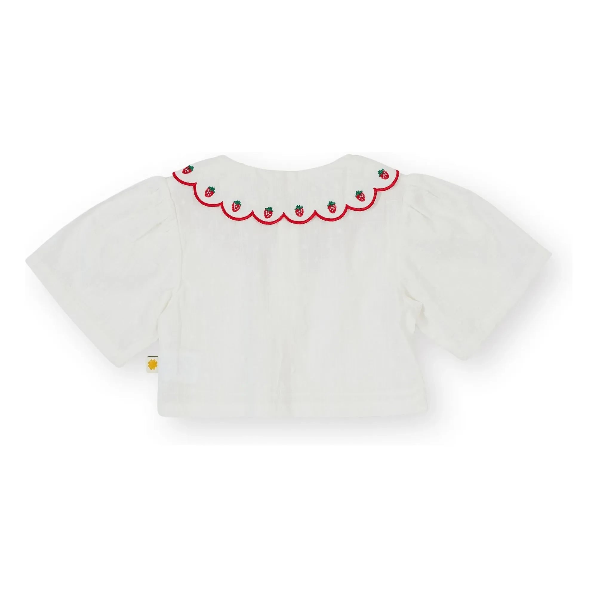 Goldie + Ace - Strawberry Crop Blouse | Ivory