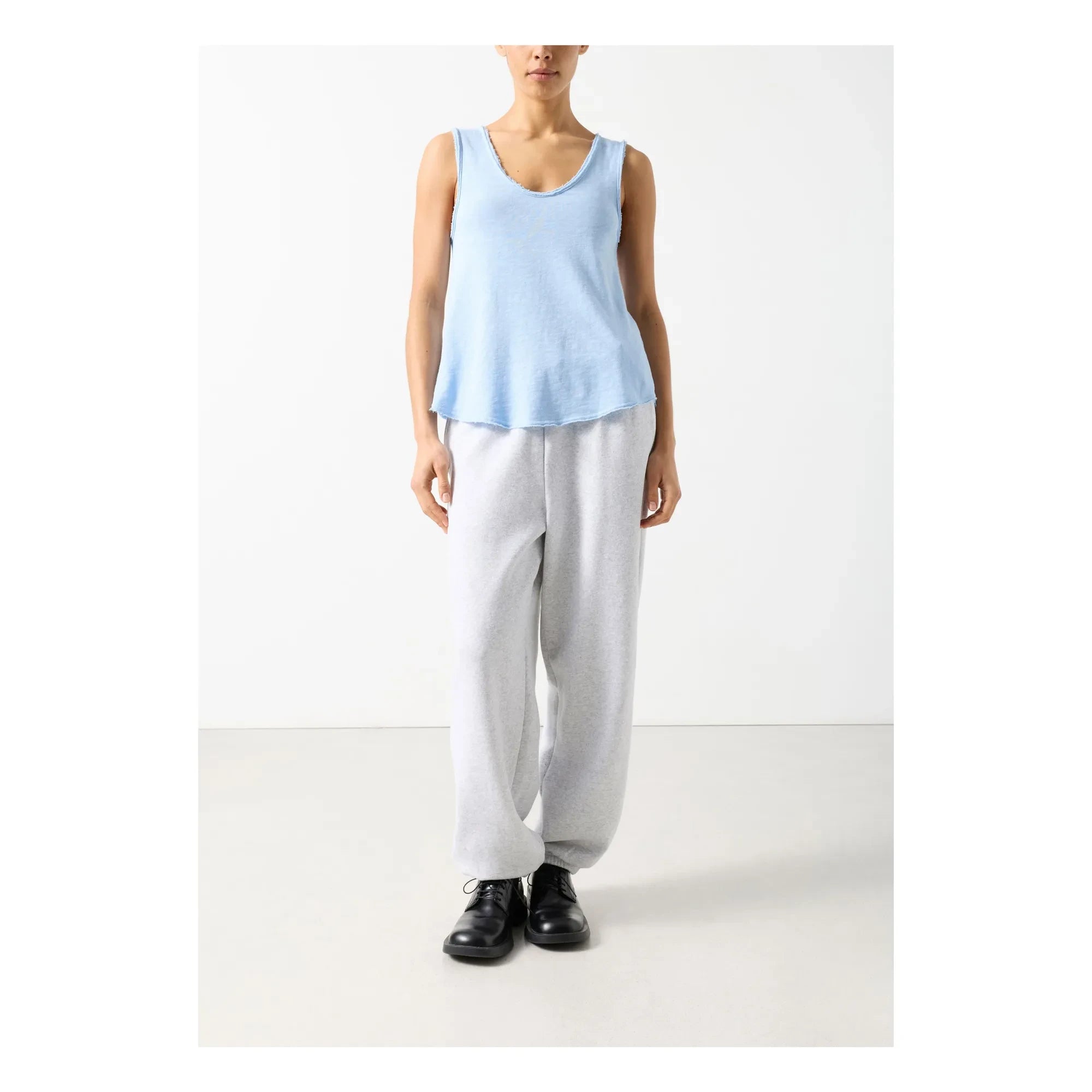 American Vintage - Sonoma Cotton Tank Top | Light Blue