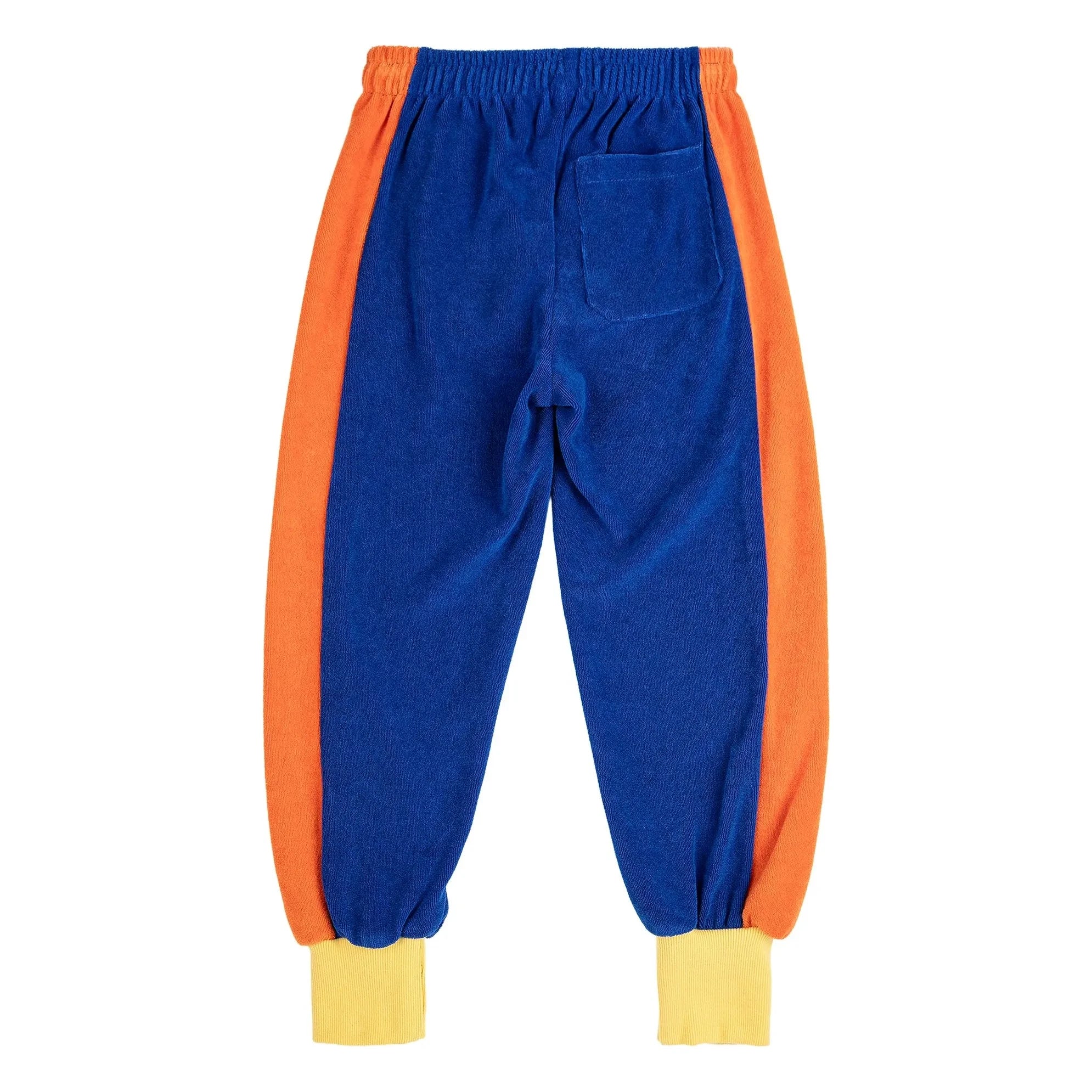 Bobo Choses - Color Block Organic Cotton Sweatpants | Royal Blue