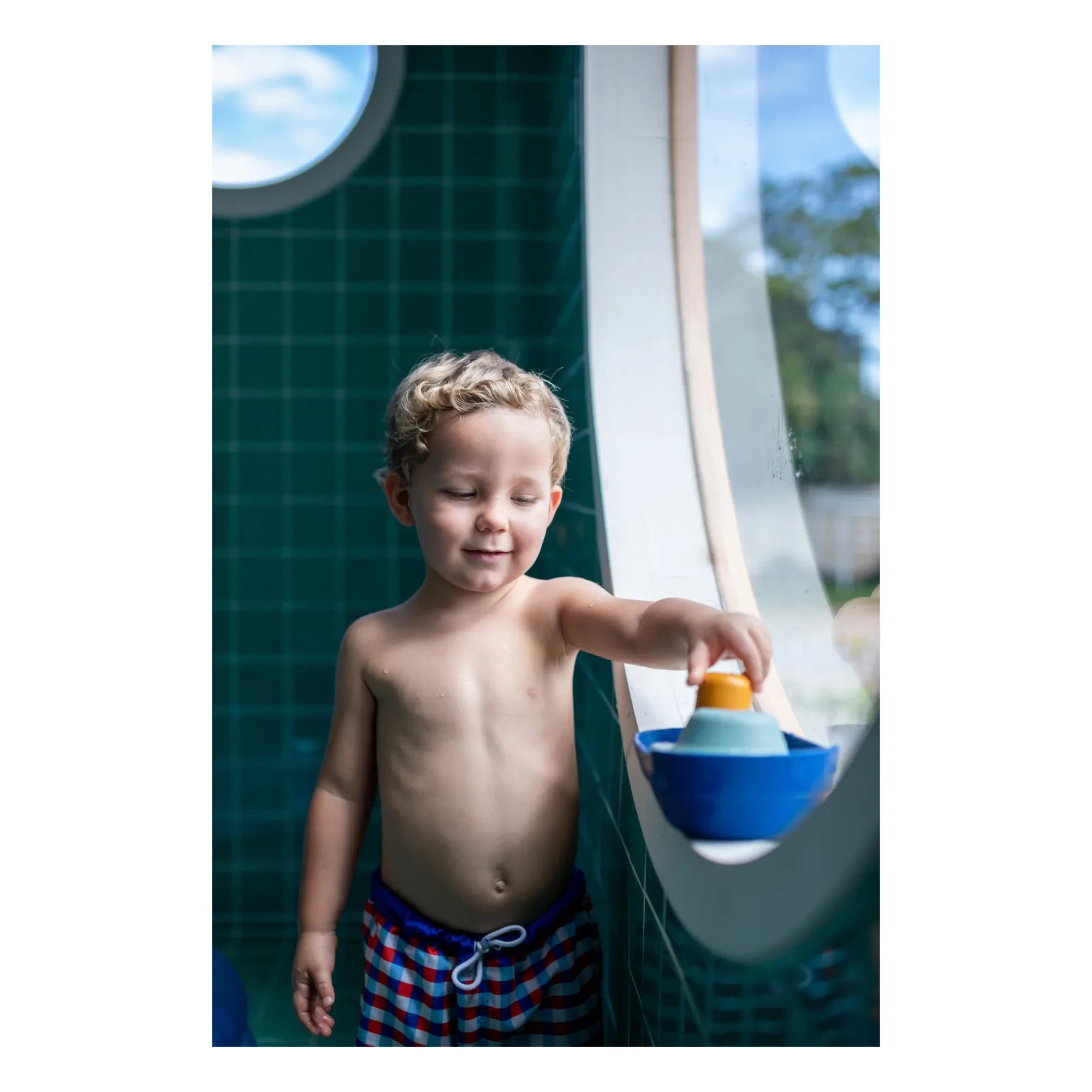 Plan Toys - Natural Rubber Boat