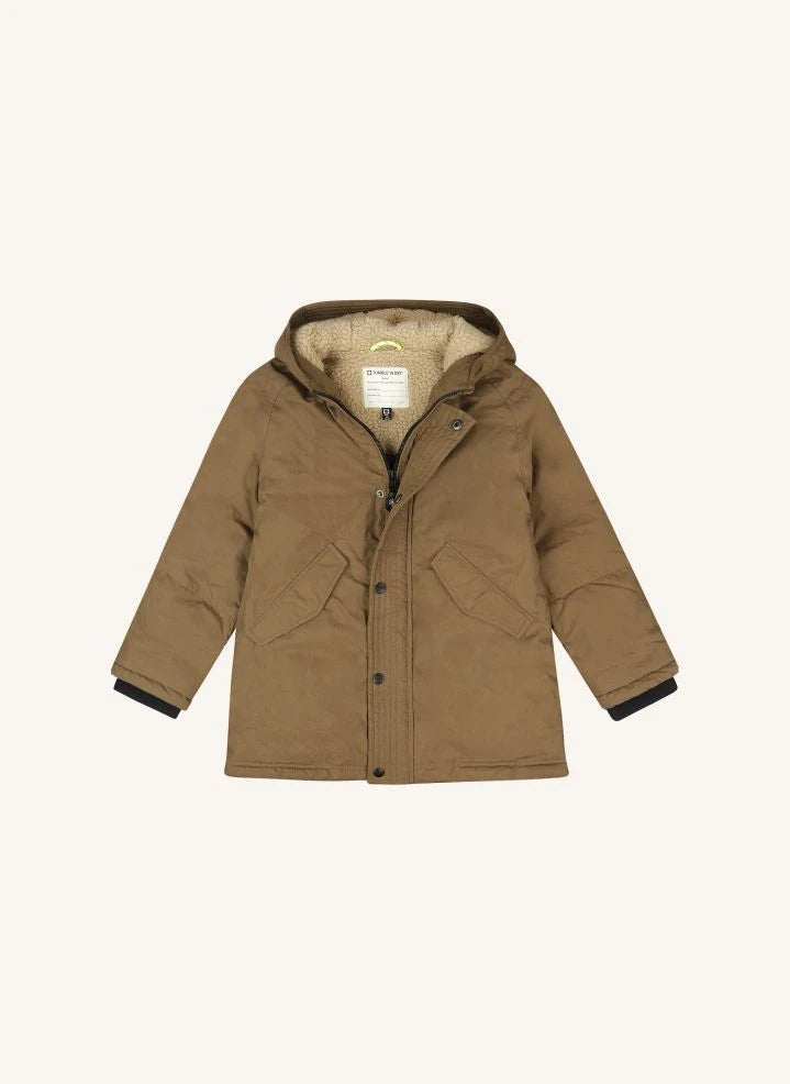 Tumble N'Dry - Gunther Feather Coat | Beige