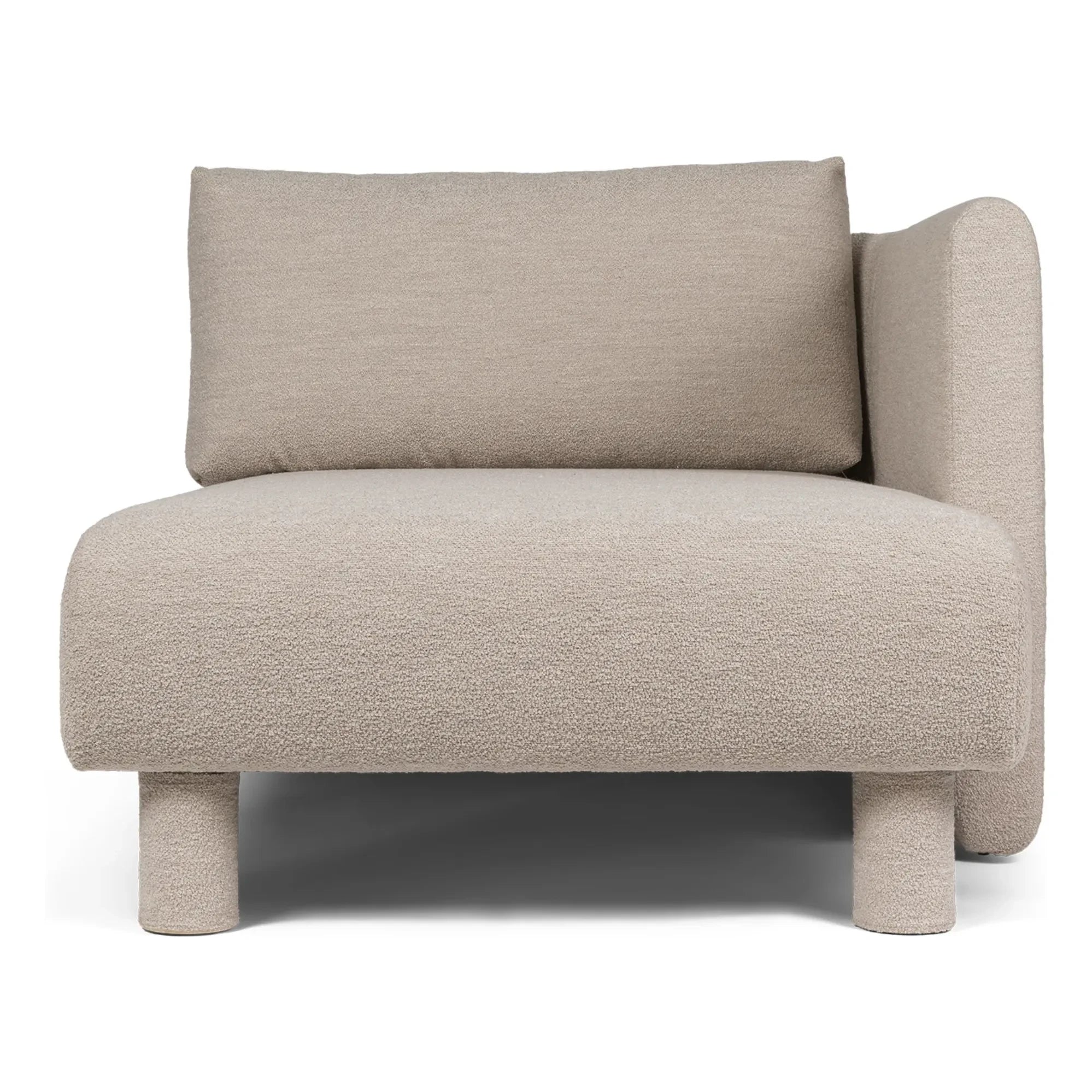 Ferm Living - Sofa Dase Bouclé Right Meridian | Beige