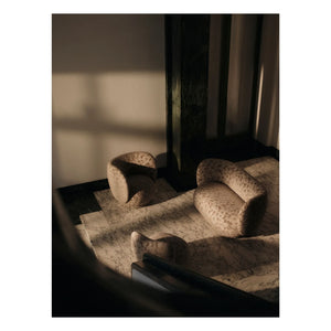 Ferm Living - Rico Piccolo Cilla armchair | Taupe brown