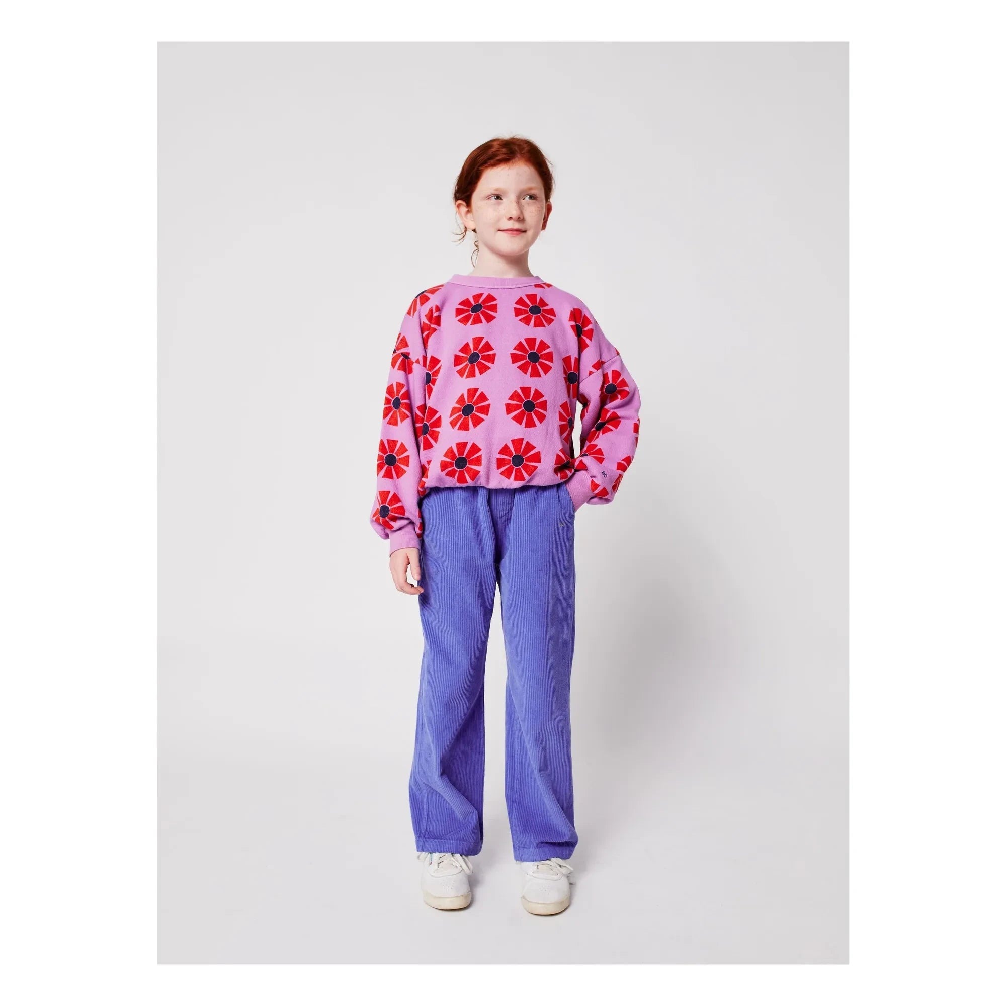 Bobo Choses - Kaleidoscope Organic Cotton Sweatshirt | Lilac