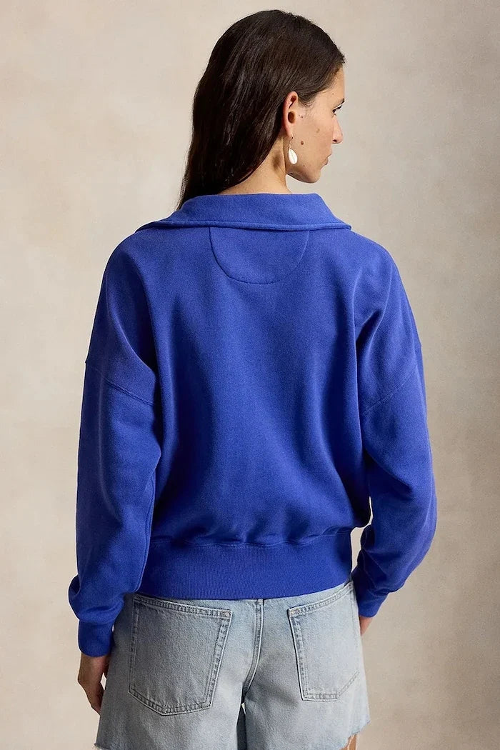 Polo Ralph Lauren women's cotton zip-up sweatshirt