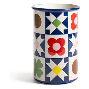 &Klevering - Stone Ceramic Vase Courtepointe