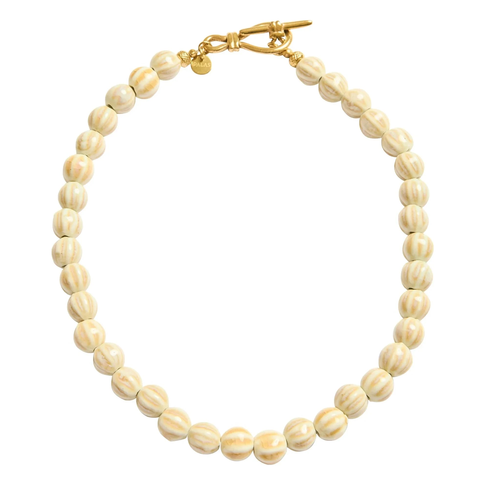 Palas - Chocker Phèdre kolye | Beyaz