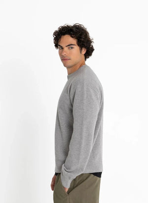 Smallable Man - Mozart Merino Wool Sweater | Marl Grey