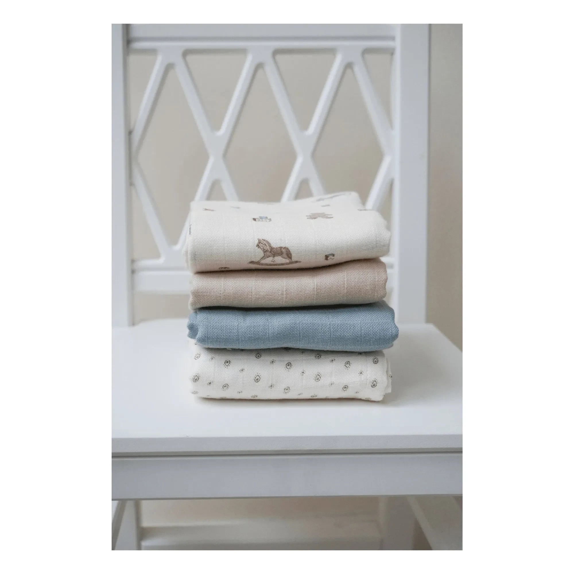 Cam Cam - Vintage Toys Baby Diapers - 3-Pack | Beige