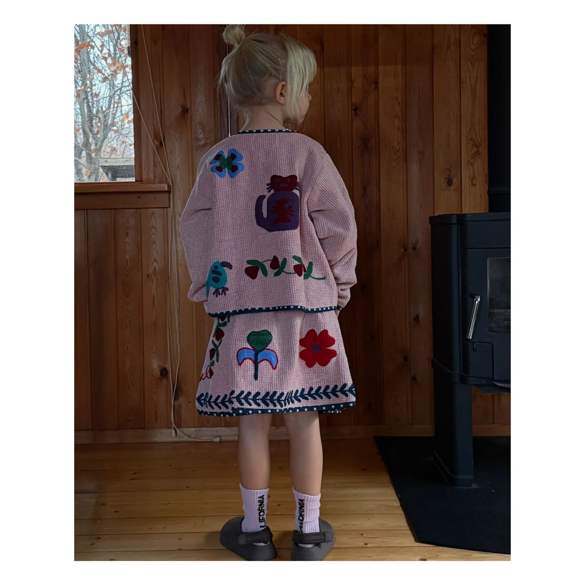 SISSEL EDELBO - Clio Organic Cotton Jacket - Kids Collection | Pink
