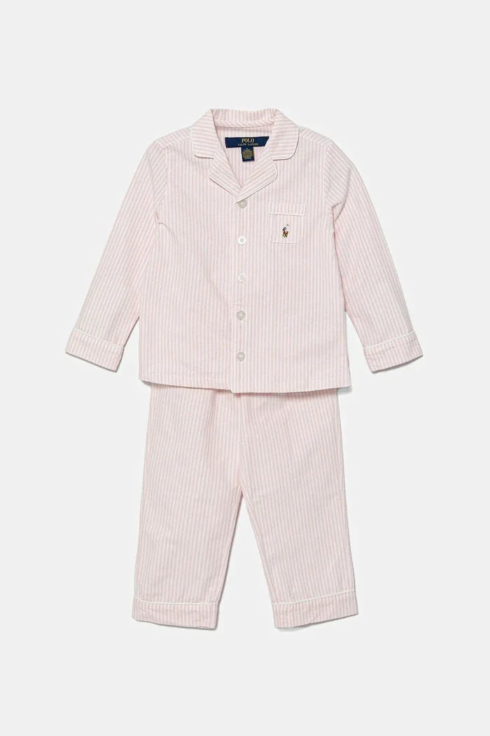 Polo Ralph Lauren Çocuk Pamuklu Pijama (2 Parça)