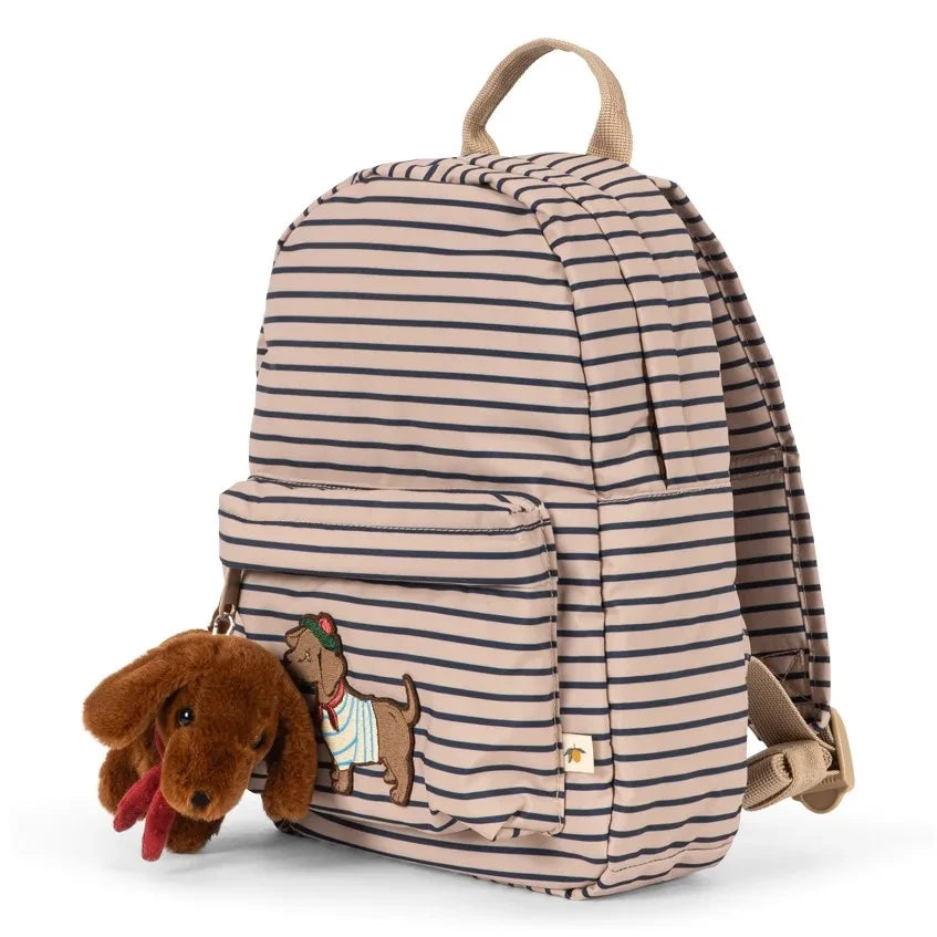 Konges Sløjd - Nohr Mini Striped Backpack | Beige