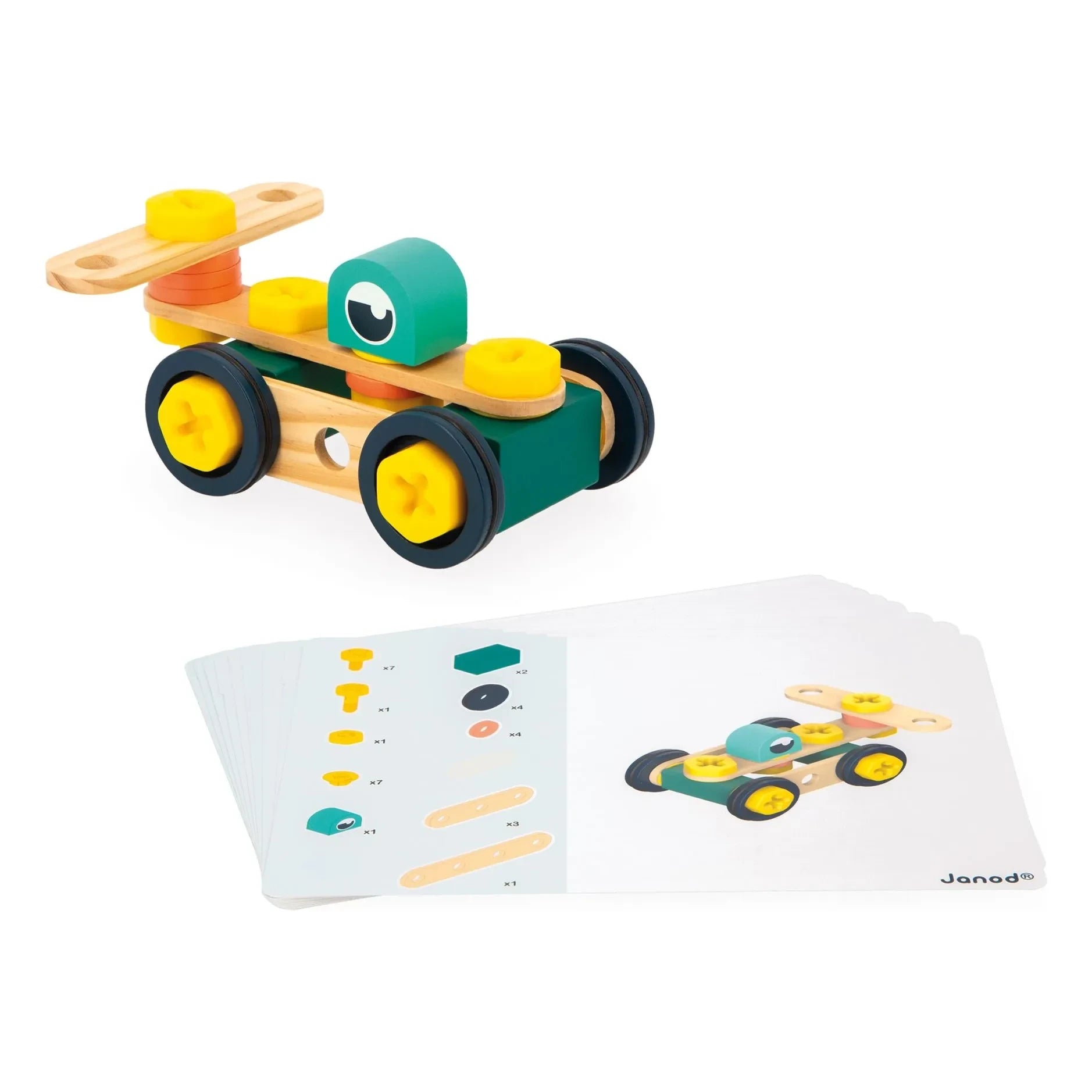 Janod - Brico'Kids Varil - 100 parça