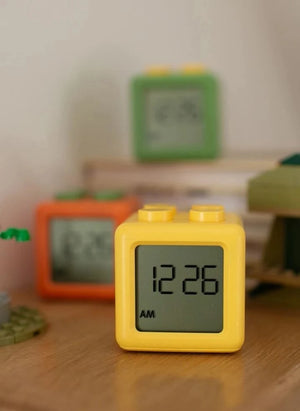 Mary's - Block Alarm Clock | Orange