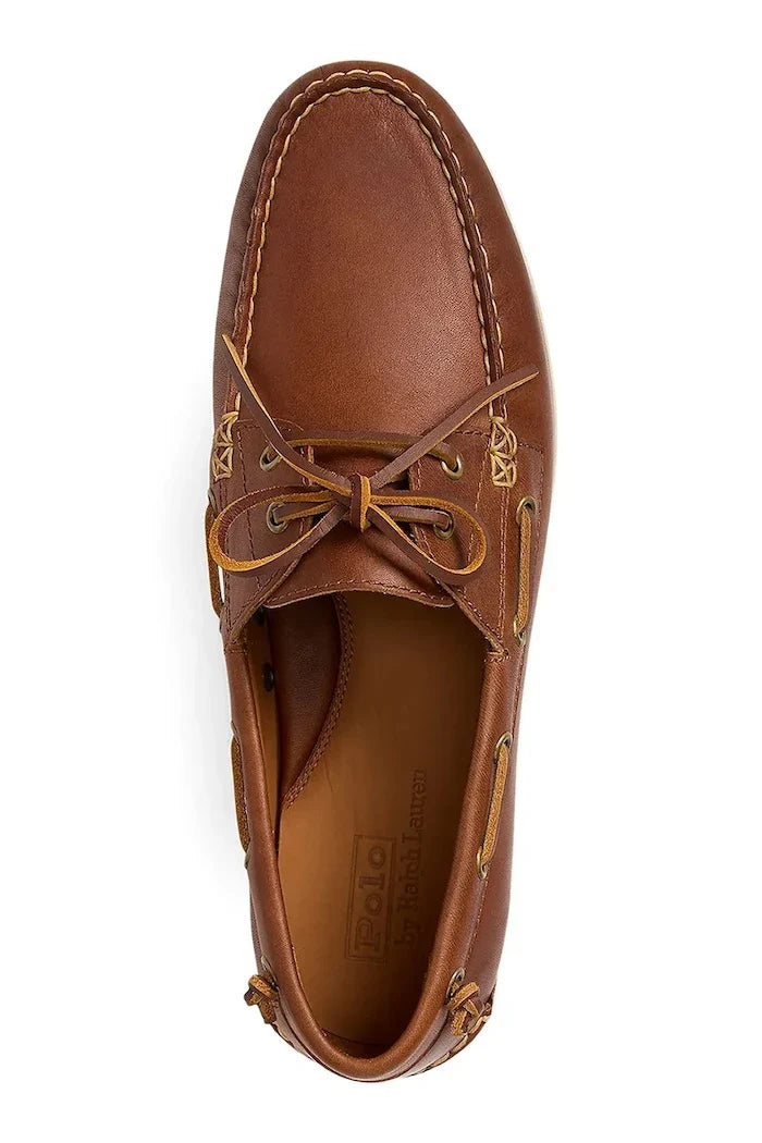 Polo Ralph Lauren Merton Boat Deri Mokasen