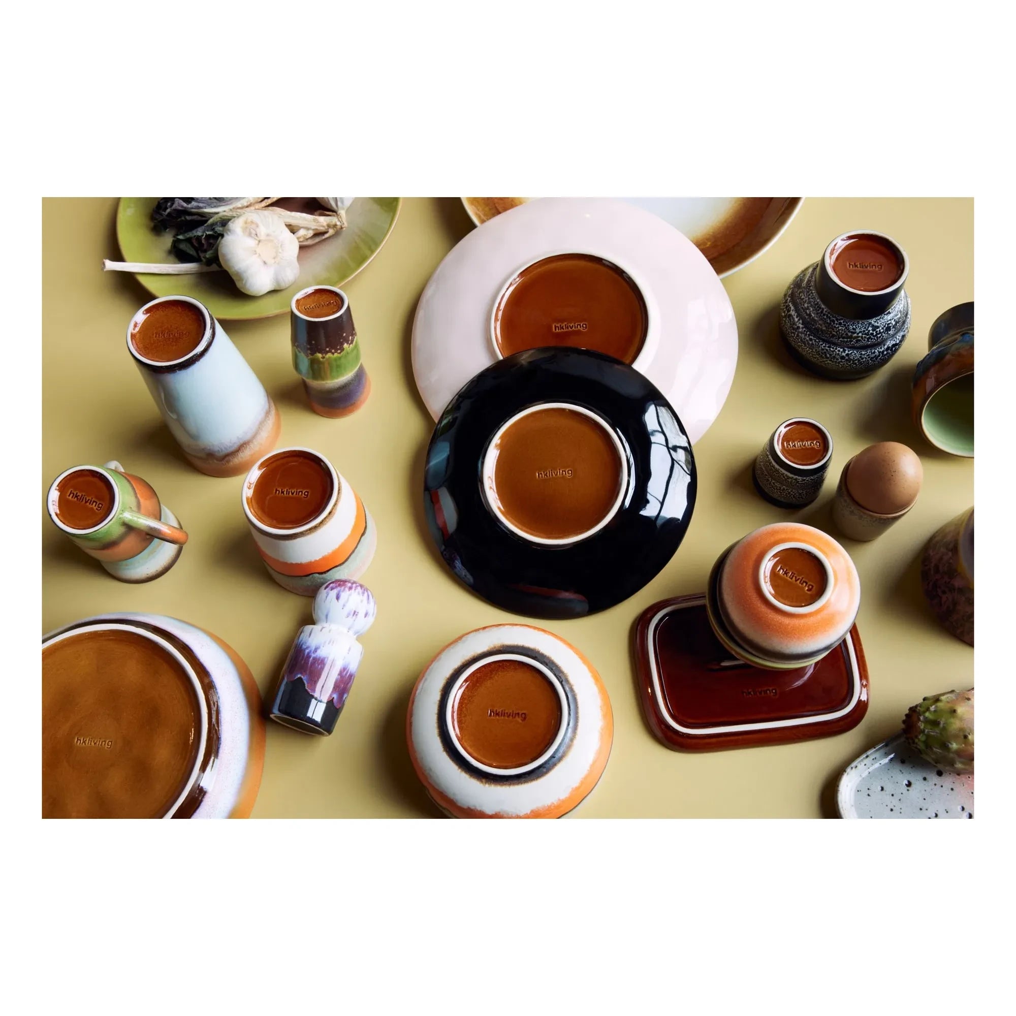 HKliving - Stoneware Mug | Light Blue