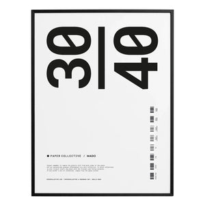 Paper Collective - Wooden Frame | Black
