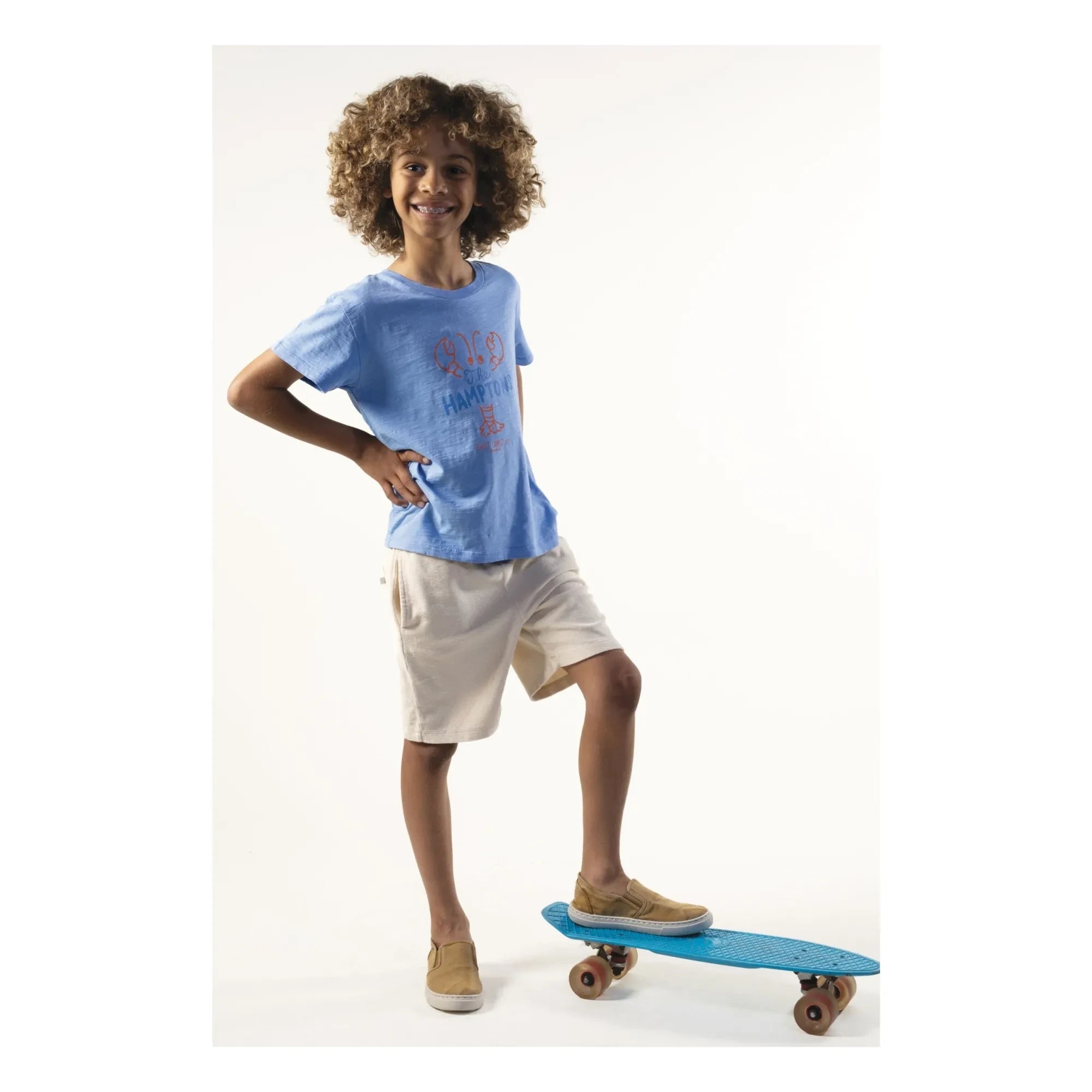 Sunchild - Hamptons Tişört | Azure Blue