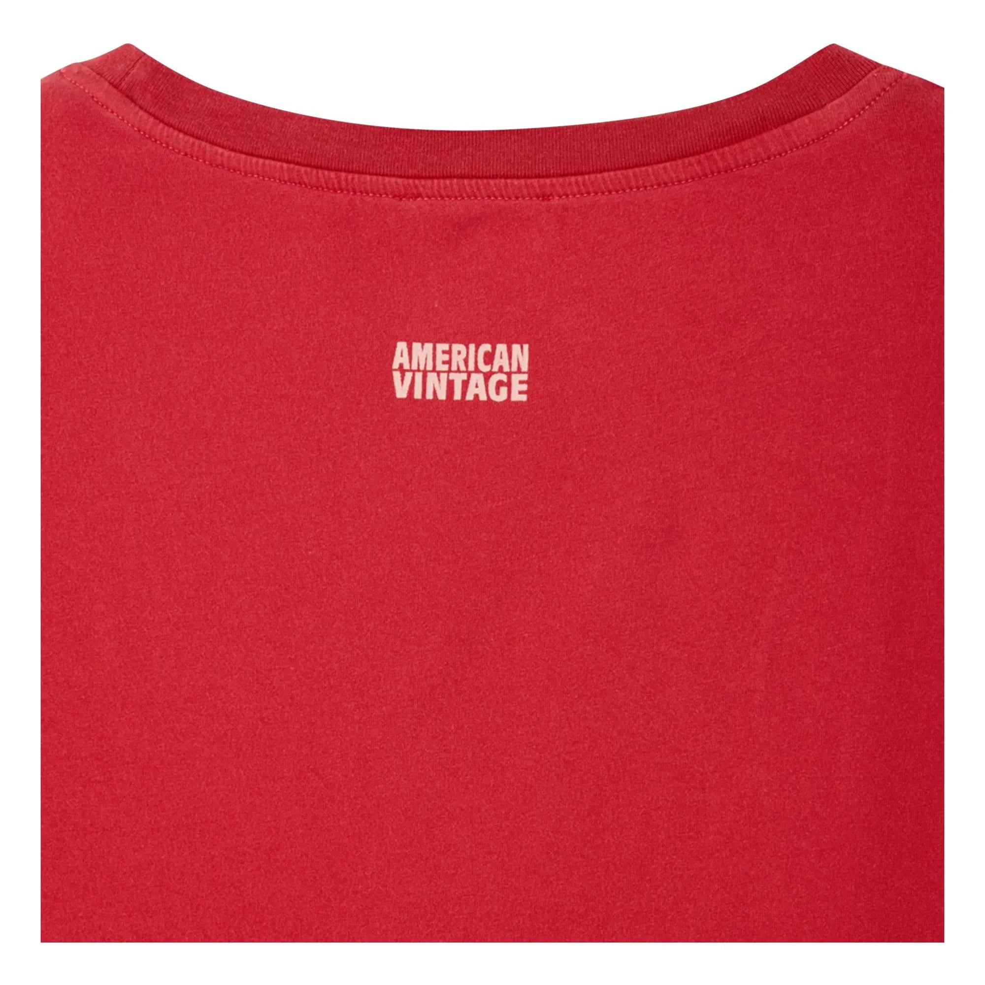 American Vintage - Pymaz Cotton T-Shirt | Poppy