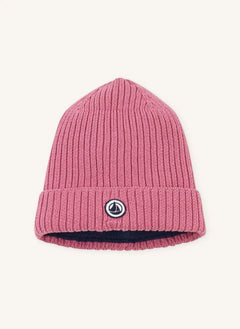 Petit Bateau - Organik pamuklu astarlı şapka | Toz Pembe