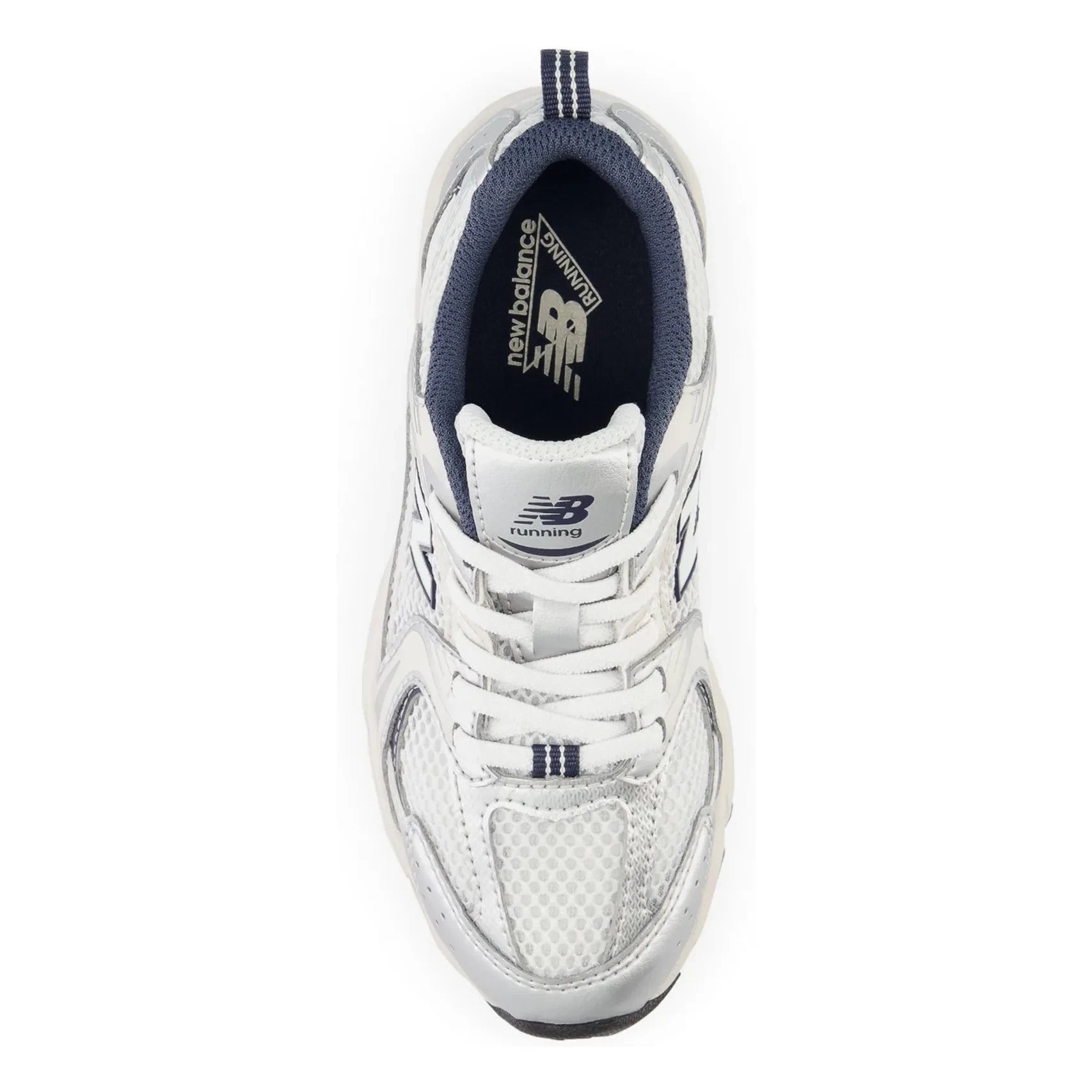 New Balance - Elastic Lace Sneakers 530 | White satin