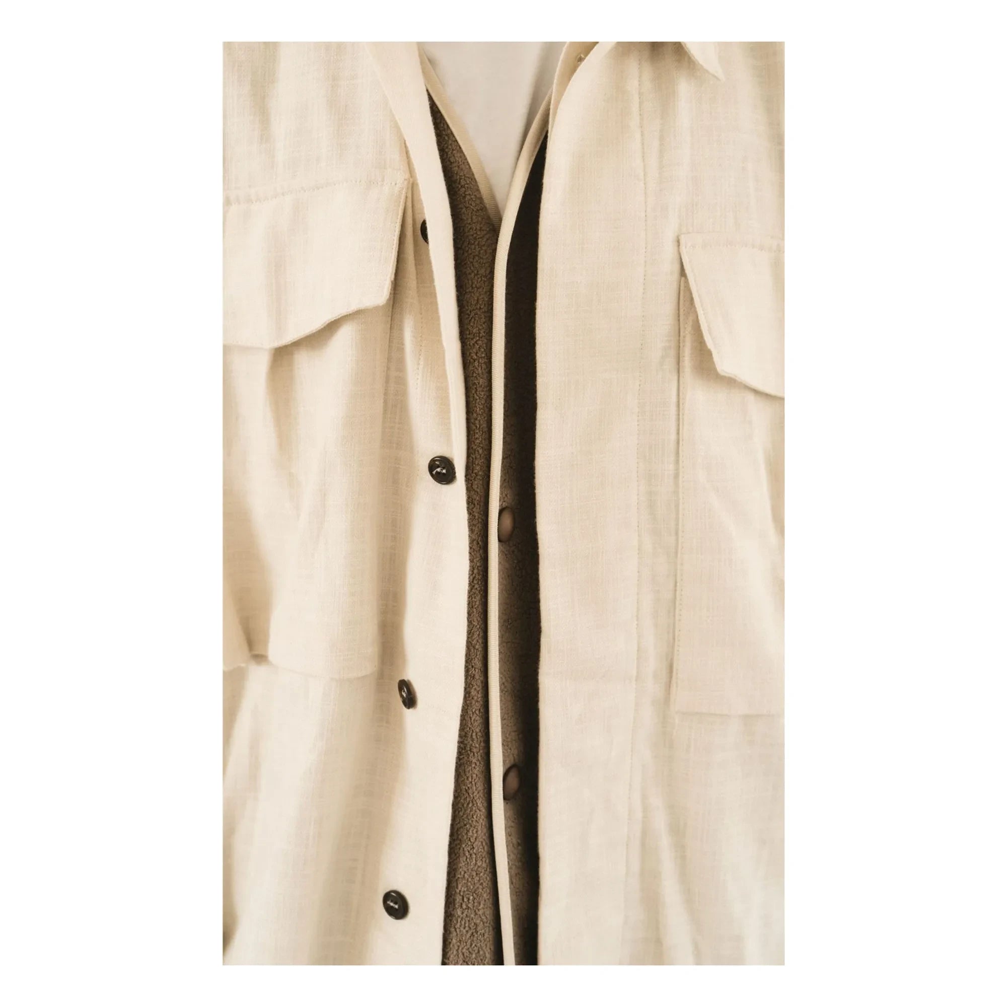 Wooden Store - Military Overshirt | Cream