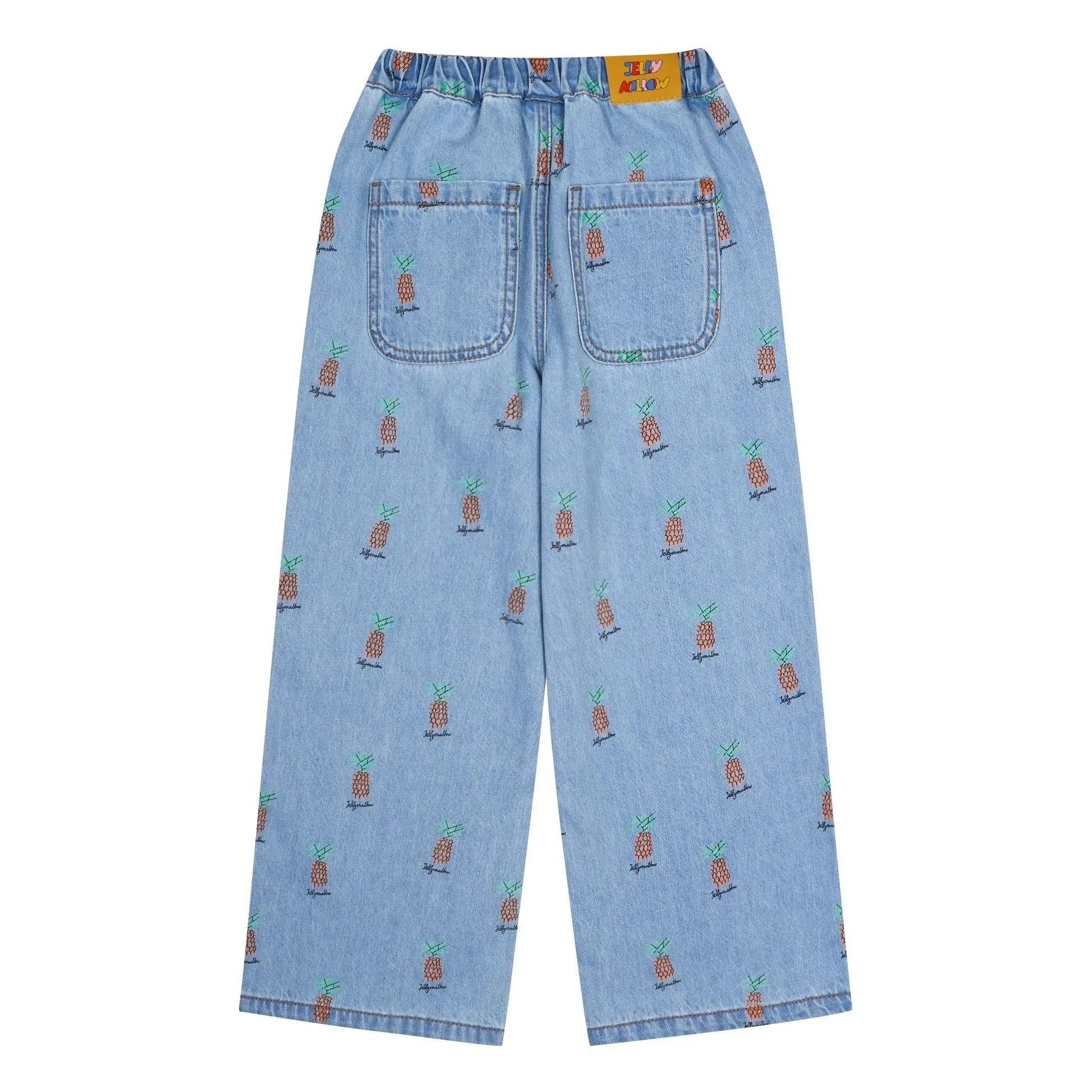 Jelly Mallow - Jean Düz Pineapple | Blue