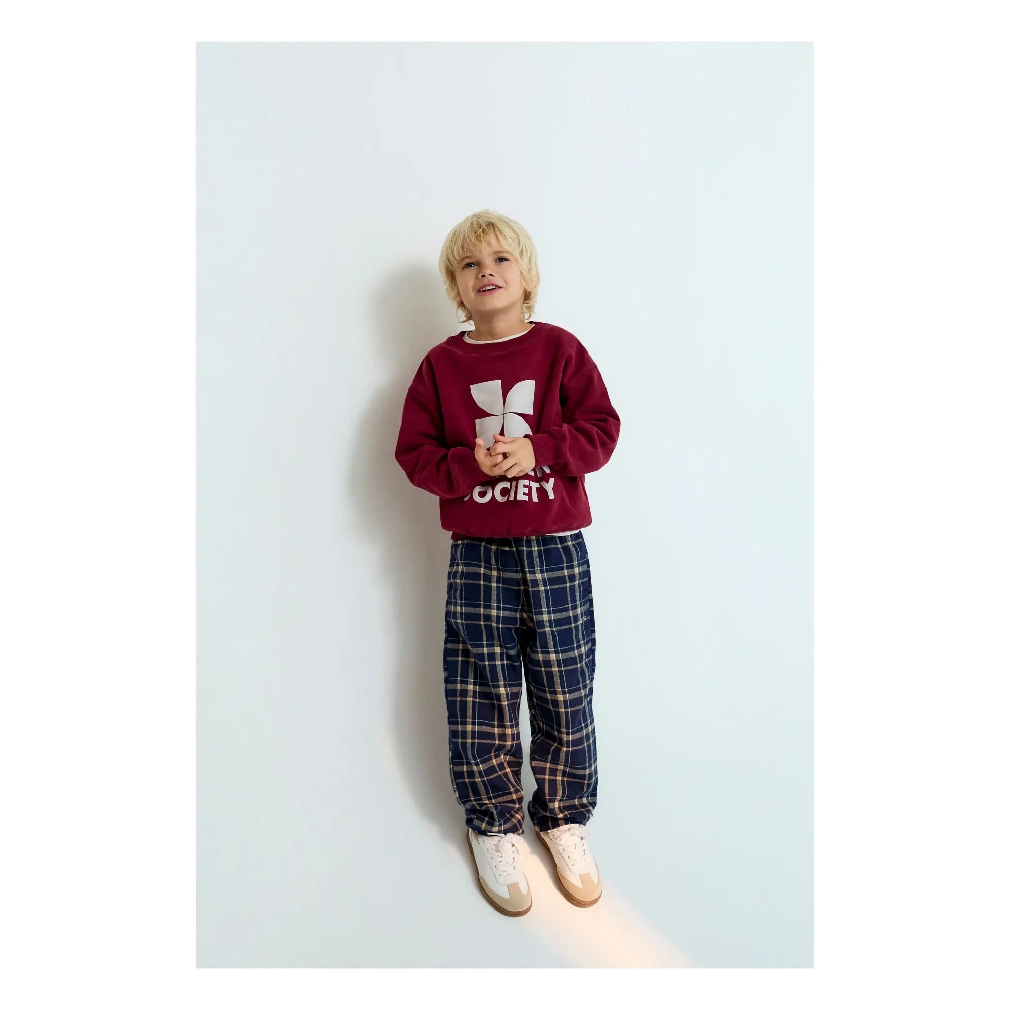 the new society - Sweat Logo | Burgundy