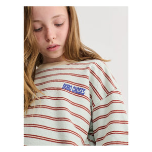 Bobo Choses - Bobo Choses Striped T-Shirt | Light Blue