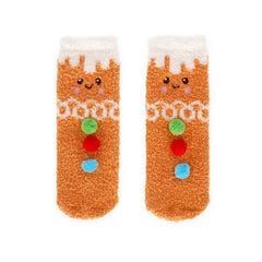 Legami - Gingerbread Non-Slip Kids Socks - A Perfect Match!