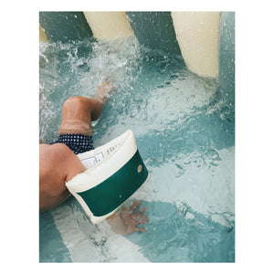 Petites Pommes - Alice Inflatable Pool | Acapulco Blue