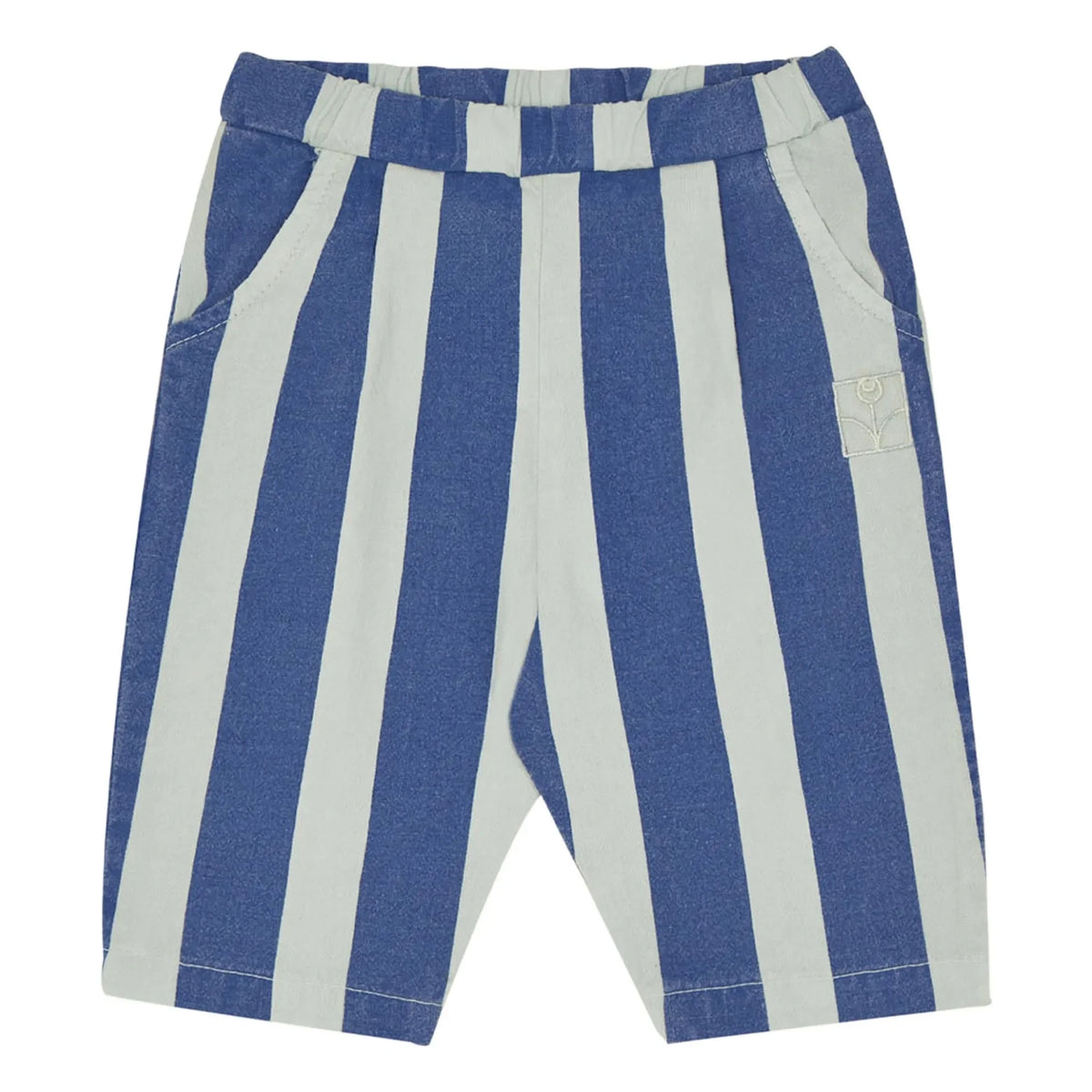 The Campamento - Blue Striped Kids Trousers